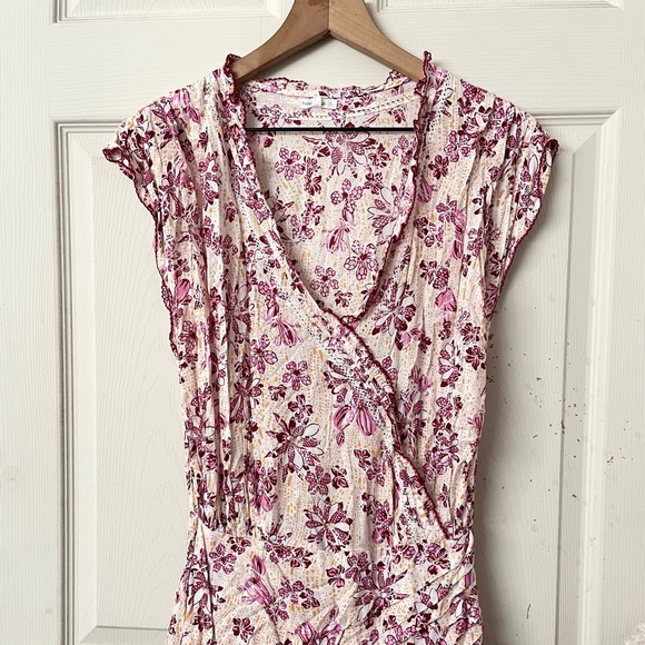 Poupette st Barth Estelle mini dress in yellow cactus - Picture 3 of 12